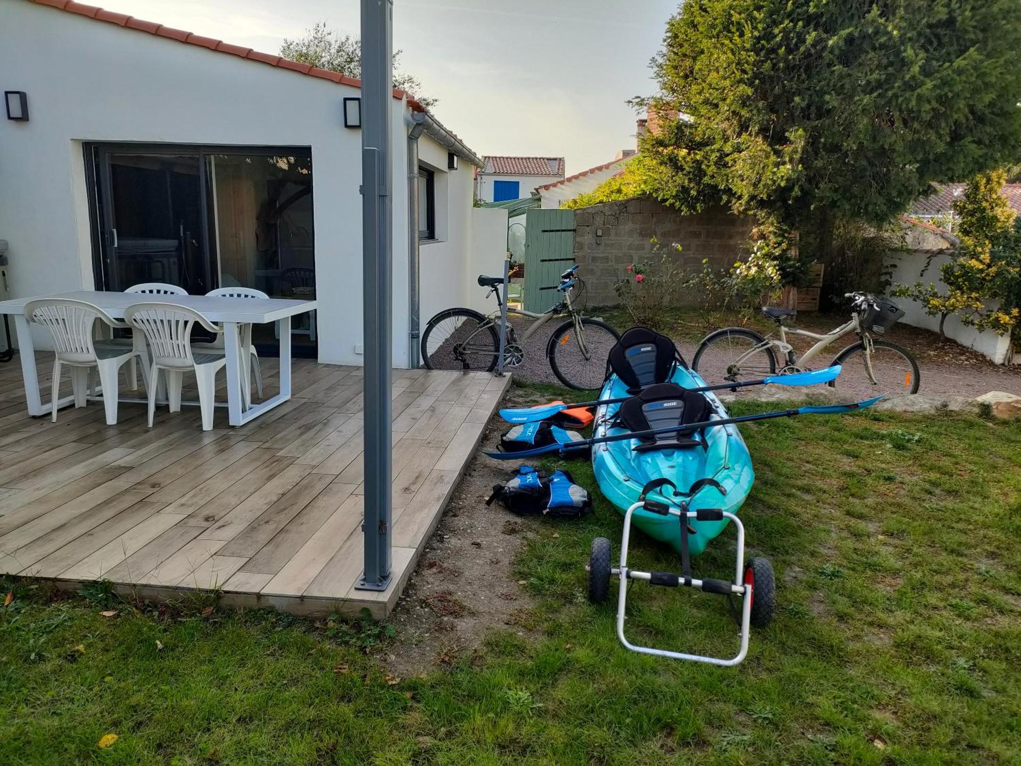 Maison Ti Havre Avec Jardin Prive Dans Village De Pecheurs A Brem Sur Mer ! Exteriér fotografie